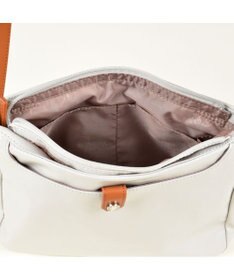 LA BAGAGERIE コーティングキャンバス ミニショルダーバッグ