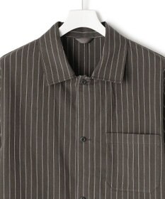 J.PRESS YORK STREET 【UNISEX】コットンリネンハーフスリーブシャツ ブルゾン