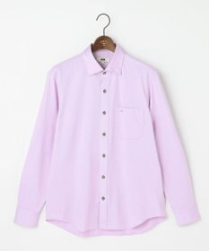 JOSEPH ABBOUD 【イージーケアなジャージー素材・ストレッチ】コンパクトジャージーシャツ パープル系