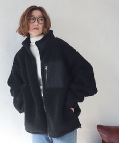 WEGO 【2025年秋冬新作アイテム/ユニセックス着用ITEM/SMLサイズ展開】ボアブルゾン