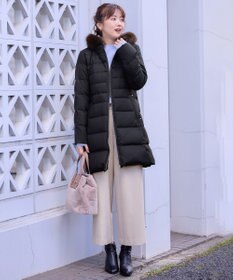 ANY SIS 【シリーズ累計7万本突破！】サーモ2WAYストレッチ ワンタック ワイドパンツ