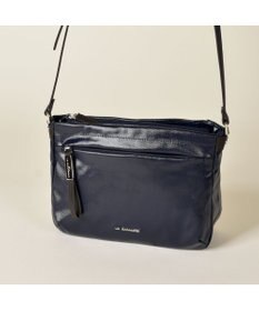 LA BAGAGERIE コーティングキャンバス ミニショルダーバッグ