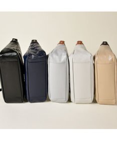 LA BAGAGERIE コーティングキャンバス ミニショルダーバッグ