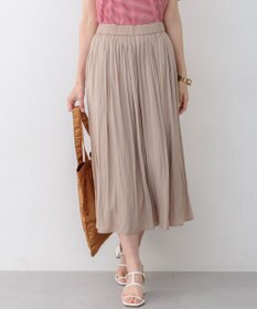 組曲 ギャザーライトデシン パンツ