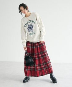 CRAFT STANDARD BOUTIQUE チェックプリーツスカート