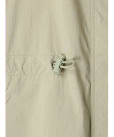 earth music&ecology テックフードロングコート