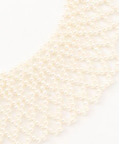 組曲 KIDS 【Fサイズ】プチパールカラー ネックレス(つけ襟)