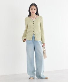 earth music&ecology 総レースホルターネックキャミソール