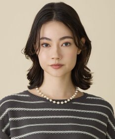 自由区 【カタログ掲載】パールバー ネックレス