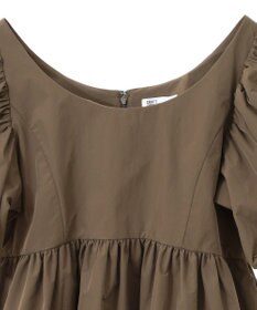 CRAFT STANDARD BOUTIQUE パフスリーブペプラムブラウス