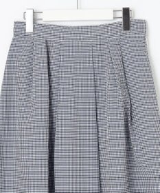J.PRESS LADIES 【洗える】アセVis ギンガム スカート