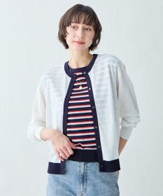 ANY ツインニットセット（ノースリーブニット＋カーディガン）