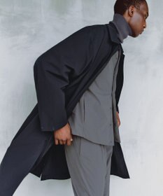 UNFILO MENS 【男女兼用】FINE MOVE ステンカラー コート [23年商品]