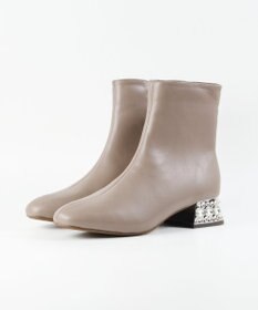 BONTRE 【MIONOTIS/ミオノティス】ビジューヒールブーツ/40712