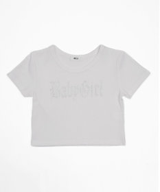 WEGO ラインストーンチビリブT