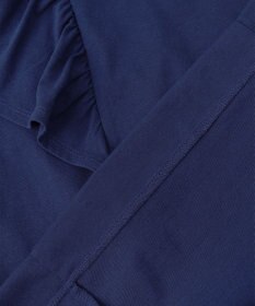 UNFILO 【吸水速乾/マシンウォッシャブル】フリルスリーブ Tシャツ