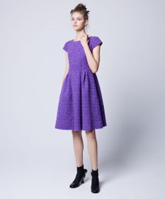 TOCCA CHIFFON TWEED ドレス