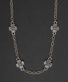 WEGO Mモチーフチェーンネックレス