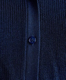 Tiaclasse 【洗える】リネンタッチカーディガン