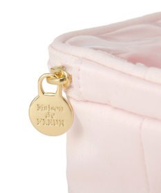 Maison de FLEUR ビジューリボンクリアポーチS