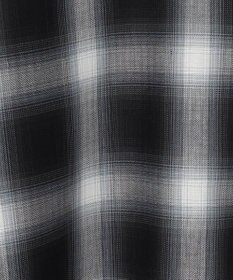 UNFILO MENS 【男女兼用】エアリーシアー オンブレシャツ