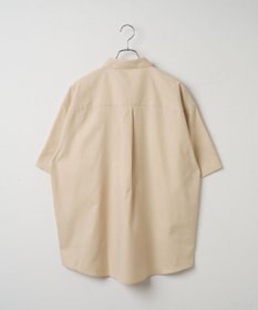 WEGO 【シワになりにくい】イージーケアオックスフォードワンポイントシャツ（S）