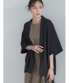 Te chichi 麻調ハーフスリーブジャケット