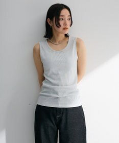 Green Parks ・Ｐｅｔｉｔ　Ｆｌｅｕｒ　ラメリブタンクトップ