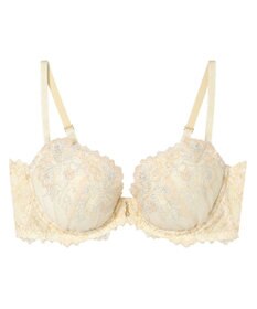 AMPHI ブラジャー ふっくらまる胸キープ 脇高設計 脇・背中スッキリ Gカップまで対応 大きいサイズ 【Hold Day Bra ホールドデイブラ】 BYJ305 アンフィ／ワコール