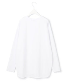 23区 L 【大好評素材/洗える】コットンベアジャージー ロング Tシャツ