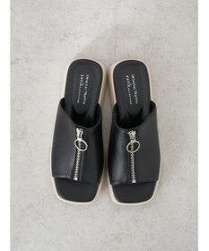 earth music&ecology ＯＲｉｅｎｔａｌＴＲａｆｆｉｃ　フロントジップサンダル