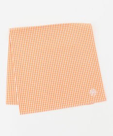 J.PRESS MEN オーバル刺繍ハンカチ/カジュアル