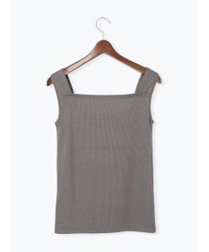 Te chichi シアー切替タンクトップ