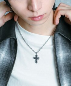 WEGO Mデザインクロスモチーフネックレス