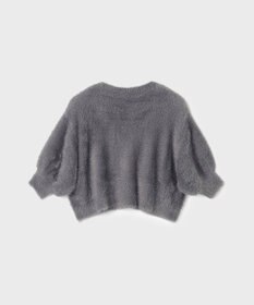 GRACE CONTINENTAL フェザースリーブニットカーディガン