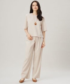 自由区 【セットアップ対応・洗える】LIPストレッチプルオーバー ブラウス