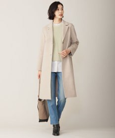 J.PRESS LADIES L 【WEB限定カラーあり・洗える】CLEAR COTTON BLEND サイドスリット ニット