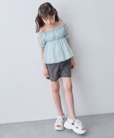 ANY KIDS 【一部店舗/WEB先行販売アイテム】2WAY シアードビーブラウス
