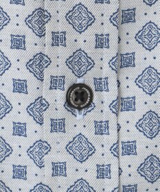 JOSEPH ABBOUD 【キングサイズ・柔らか】ファインパターンプリント シャツ