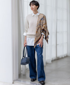 23区 【好評につき追加予約/Oggi10月号掲載】ウール カシミヤ ストール