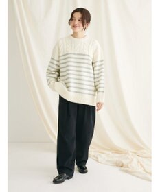 CRAFT STANDARD BOUTIQUE ピグメントツイル　Ｗタックリラックスパンツ