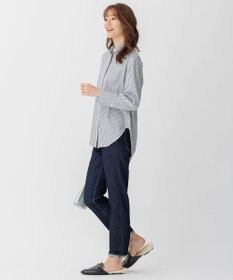 自由区 【洗える】ストレッチシャーティング ベーシック シャツ