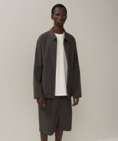 ATON STRETCH NYLON LINEN | ジップアップジャケット - UNISEX