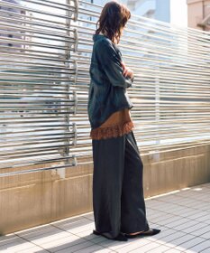 YECCA VECCA シアーデニムシャツ