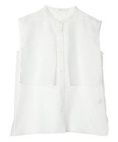 Green Parks レイヤードノースリーブブラウス