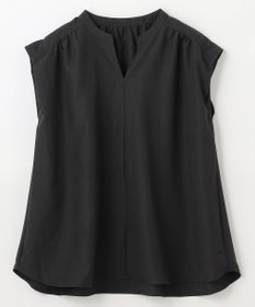 ANY ギャザーショートスリーブブラウス