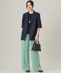 自由区 【ドラマ「明日はもっと いい日になる」着用】ソフトリブ Tシャツ