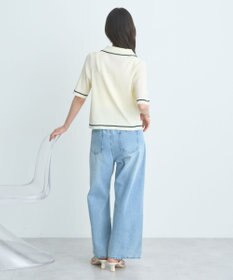 earth music&ecology 【予約】リブニットカーディガン