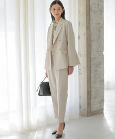 組曲 シュットクロステーパード パンツ