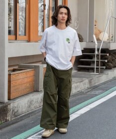 WEGO 【ユニセックス着用ITEM/SMLサイズ展開】別注BENDAVISワンポイントT（SS）